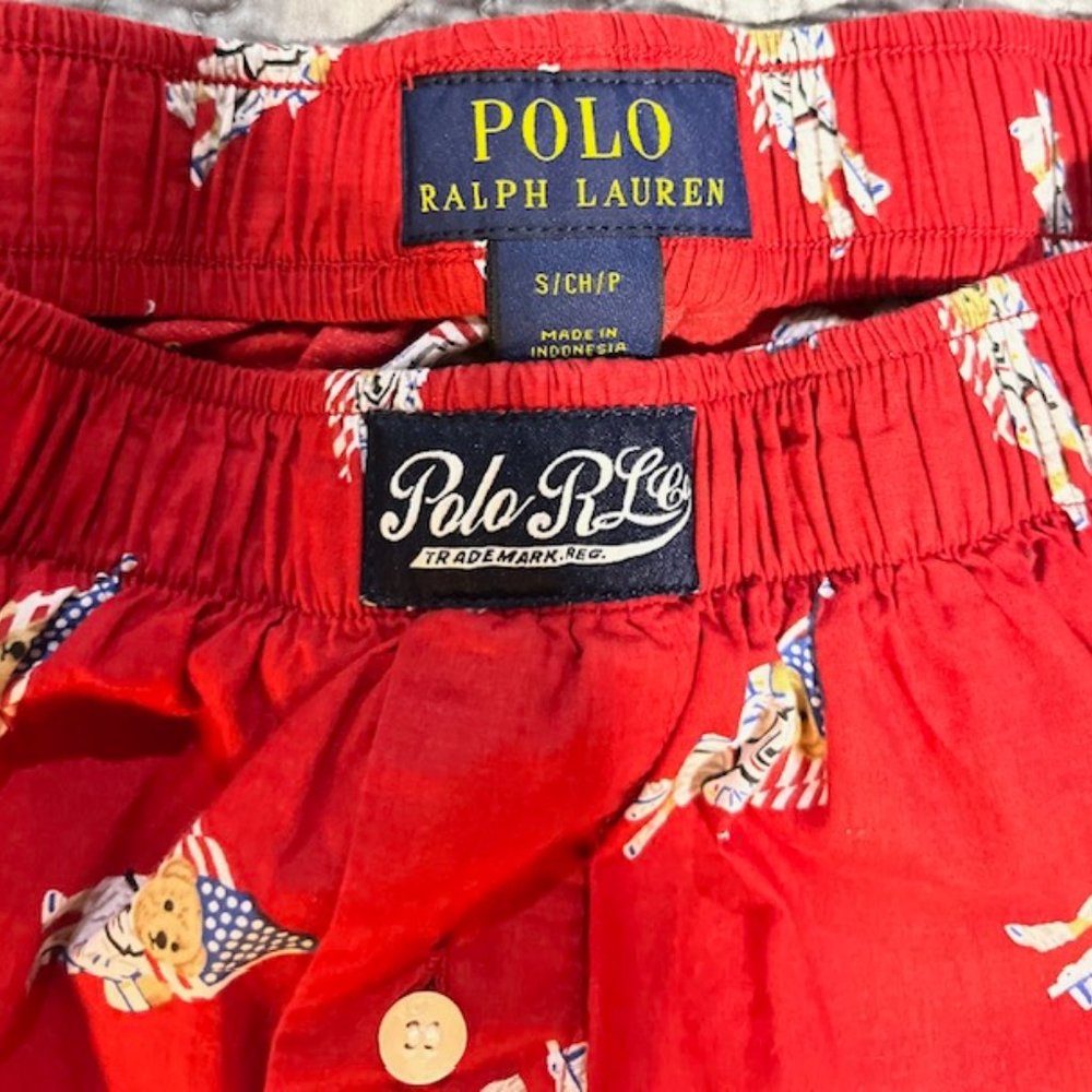 POLO RALPH LAUREN BOYS SET OF 2 BOXER SHORTS SMALL SUMMER FUN PRINTS - Picture 3 of 7